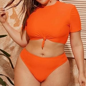 👙🍊😍NWT Neon Orange 2-Piece!!!